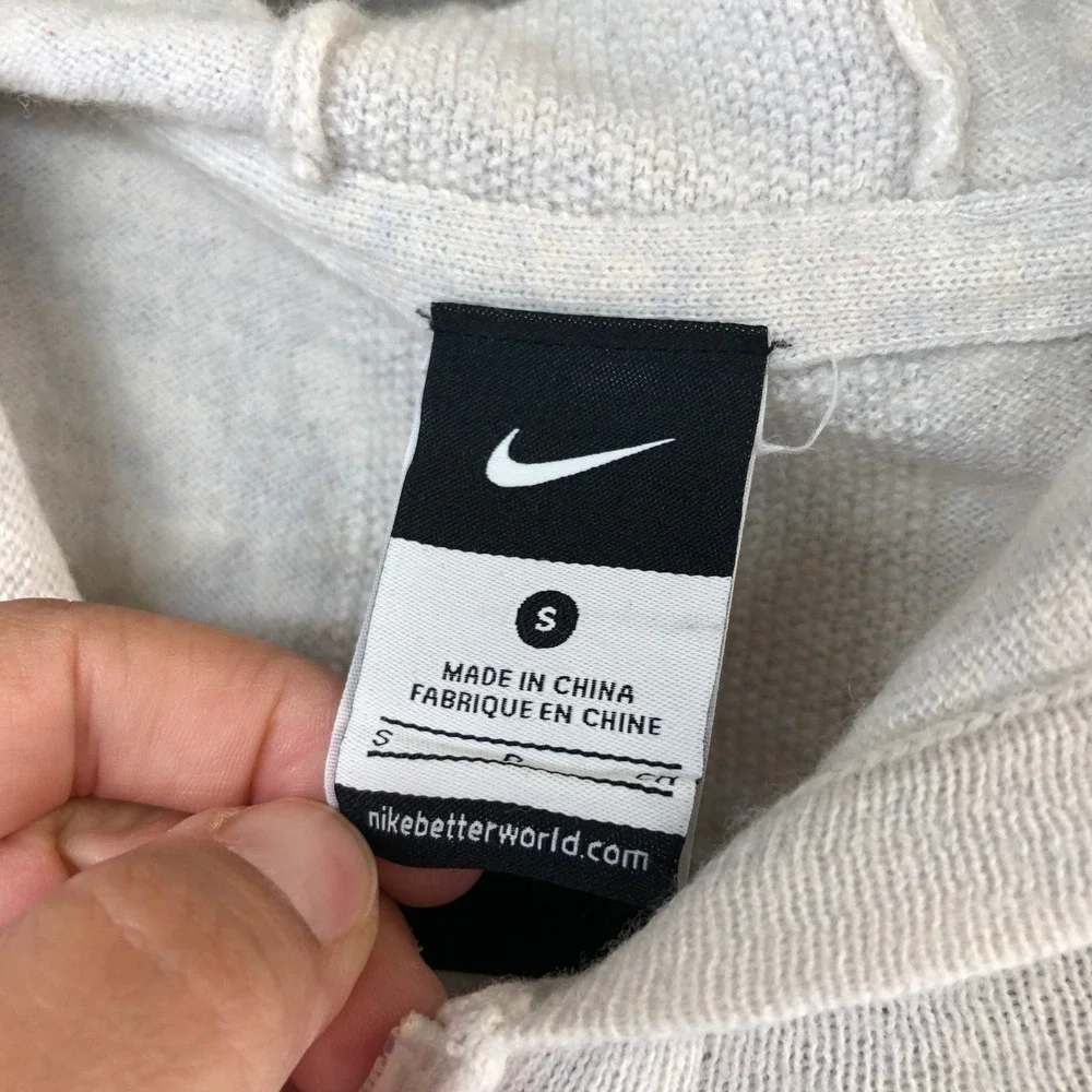 Nike Activewear Lot Womens S PL White Black Oatmeal Hoodie Tank Shirt 3 Piece